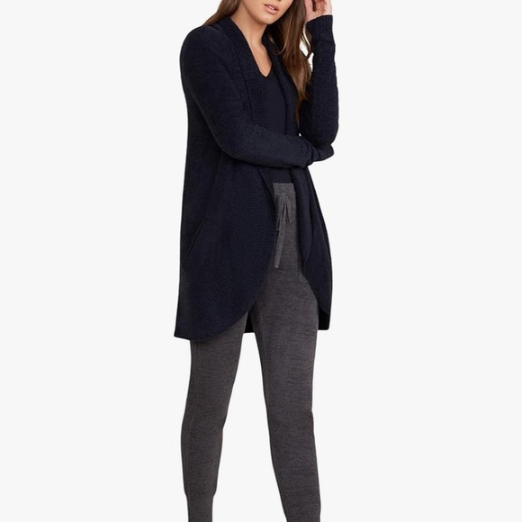 Barefoot Dreams Womens CozyChic Lite Circle CardiCardigan Sweater - Picture 2 of 10